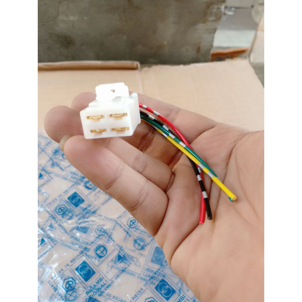 soket fiting fitting untuk kiprok regulator vespa excel