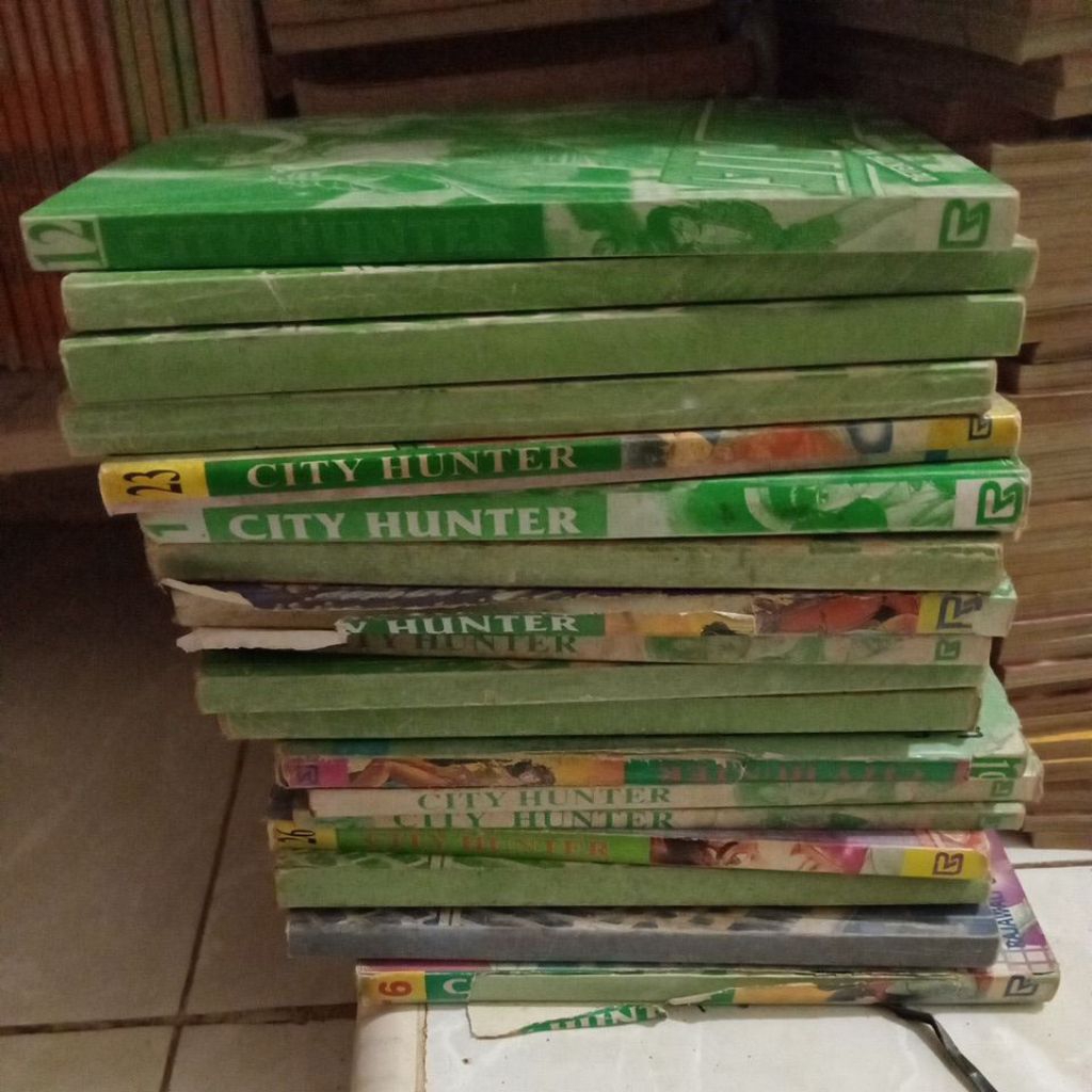 KOMIK CITY HUNTER RAJAWALI GRAFITI