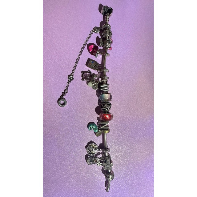 Pandora bracelet + charms