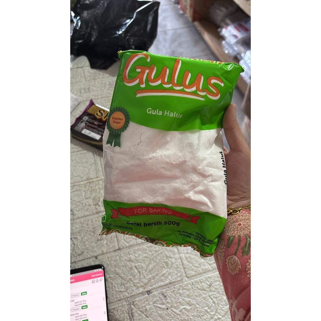 

Gulus (gula halus) 500gr