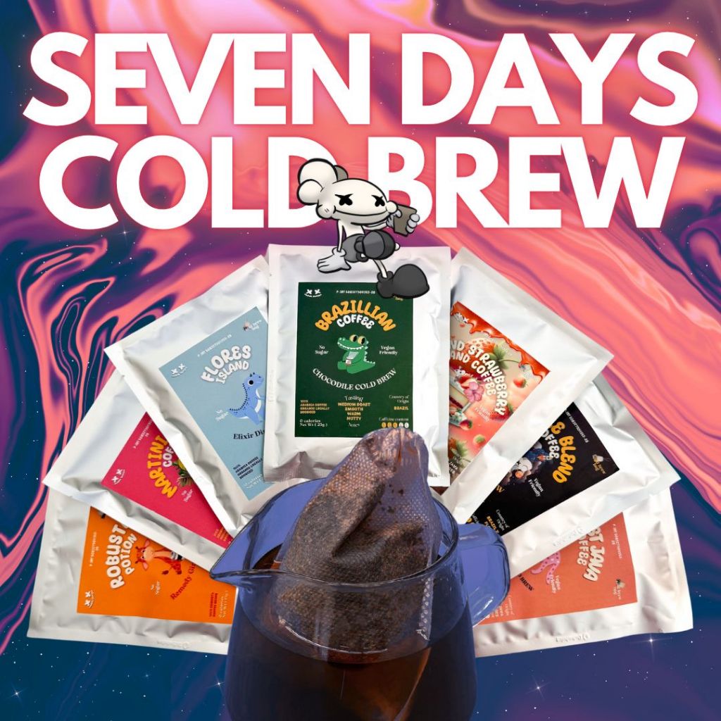

Seven Days Cold Brew Instant Filter Coffee By Black Potion Roastery
