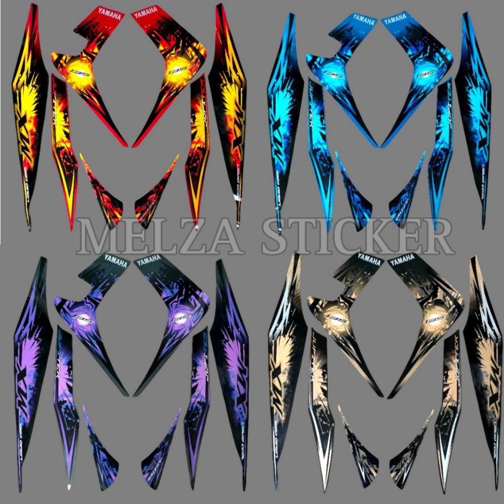 Stiker Striping Lis Body Motor JUPITER MX OLD 2010 Sticker Lis Body Standar