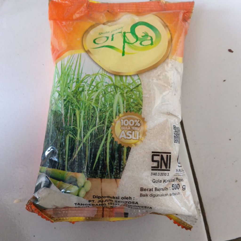 

gula pasir merek orpa 500g