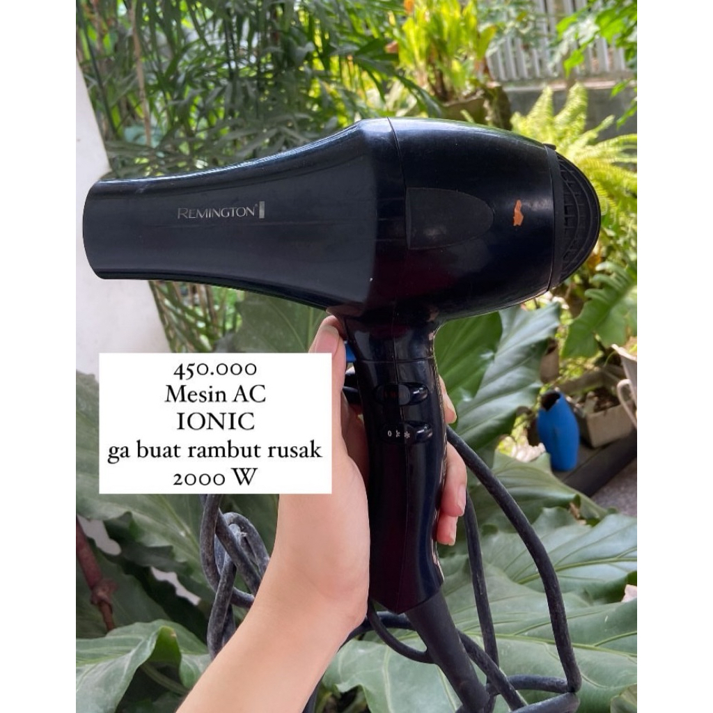 remington hair dryer