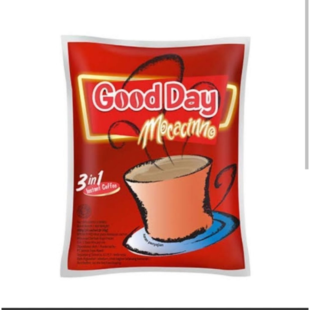 

Good Day coffee instan mocacinno@