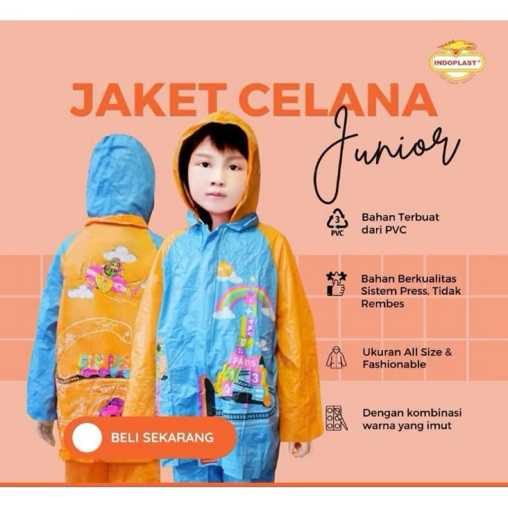 BOSS BABY - Jas Hujan Anak JC. Junior