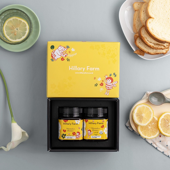 

Hampers Manuka Honey 250gr dan UMF 5+ 250gr