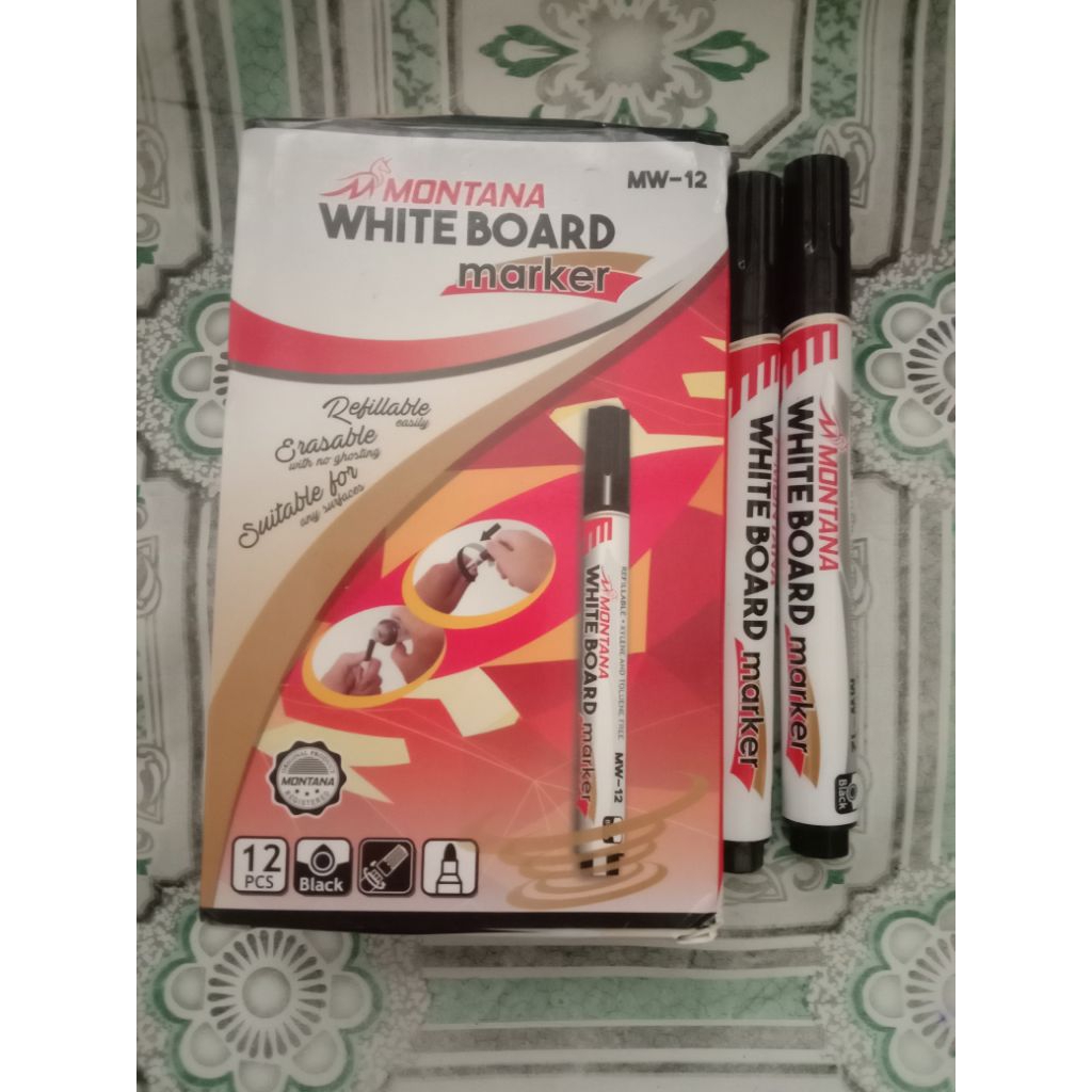 

Spidol board marker montana Hitam