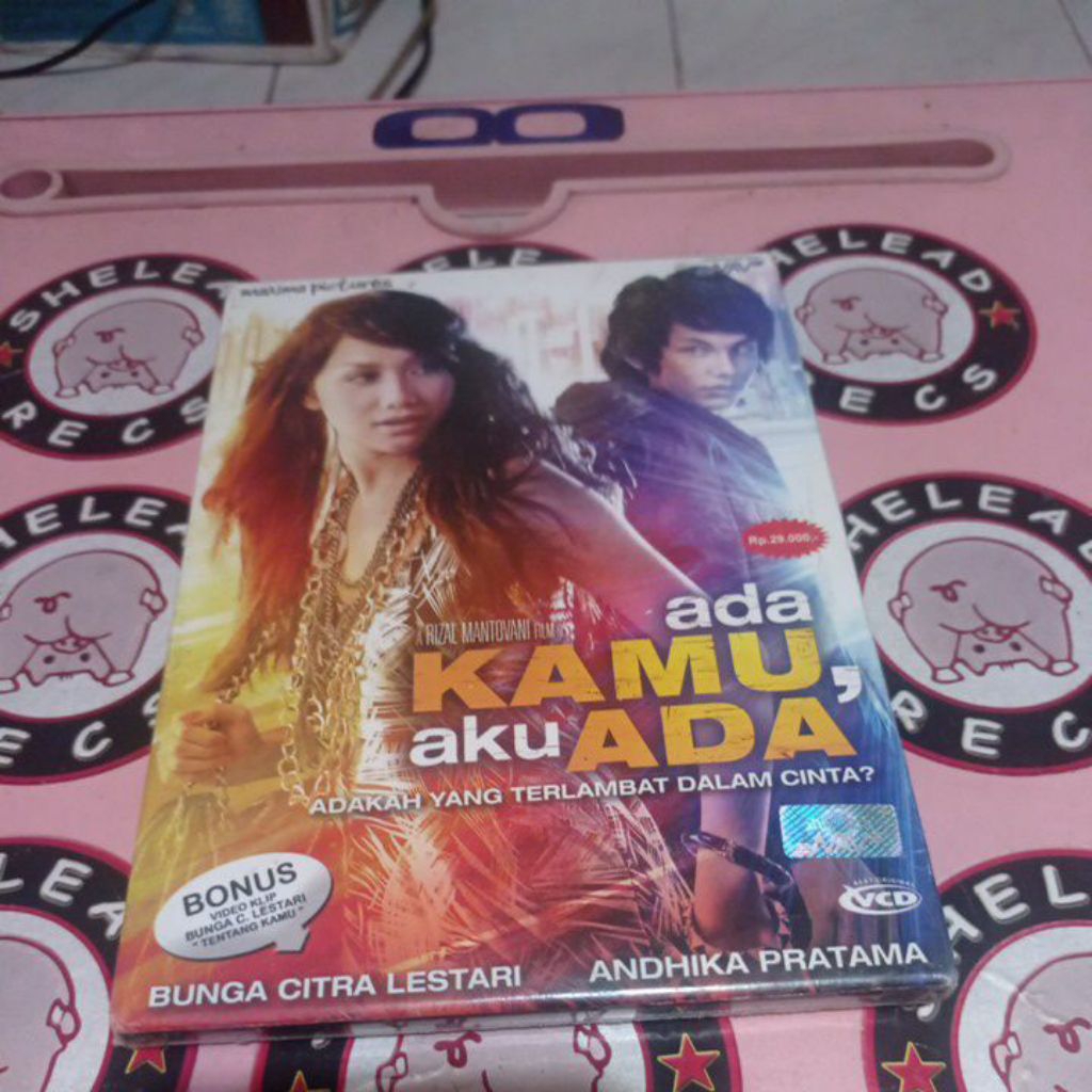 VCD Original Film Ada Kamu, Aku Ada (Bunga Citra Lestari & Andhika Pratama)