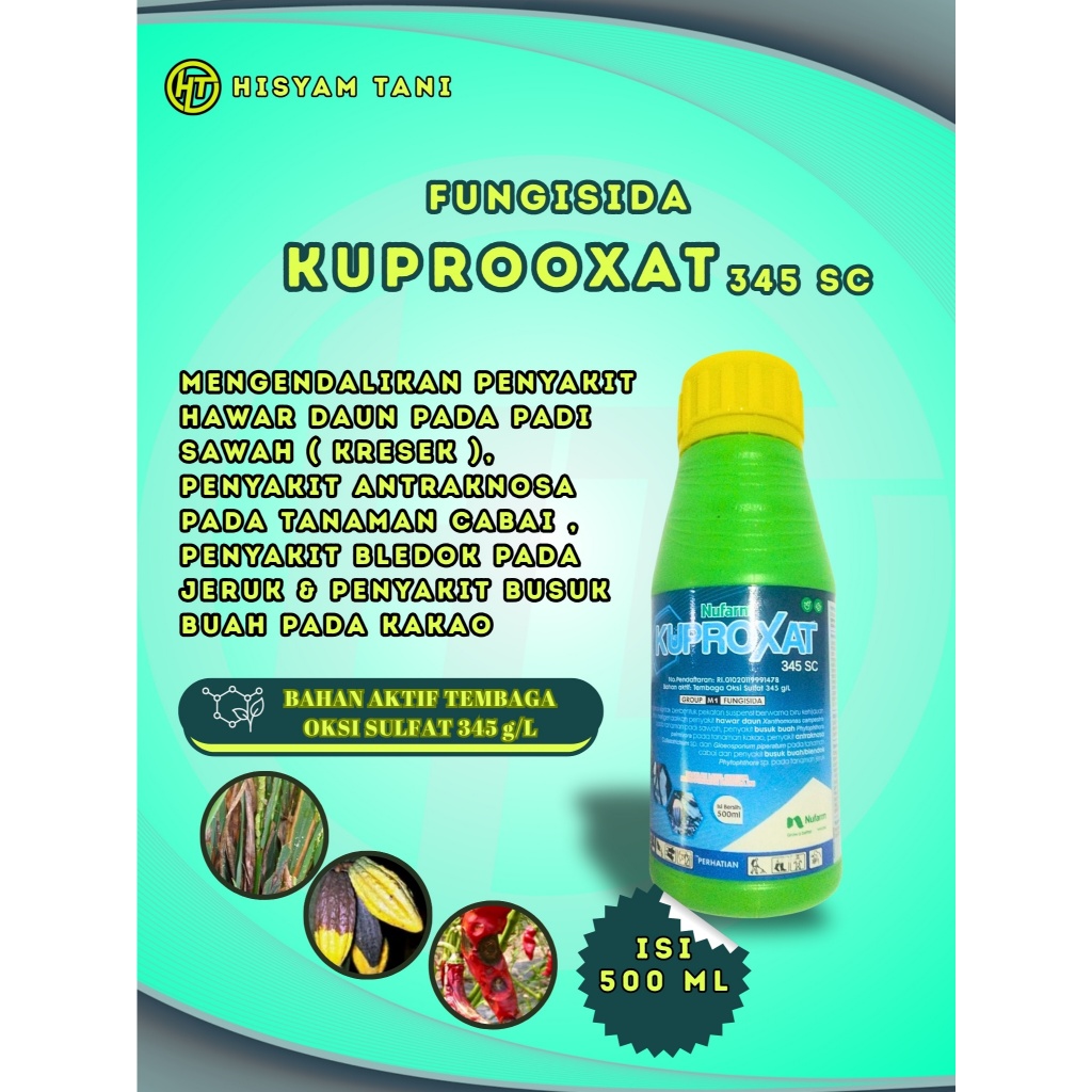 KUPROXAT 345 SC FUNGISIDA - 500 ML - TEMBAGA OKSI SULFAT