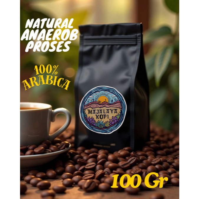 

Mako - Coffee Bean Arabica Kopi Arabika Biji Proses Natural Anaerob Arabika Kamojang Loa 100 Gram