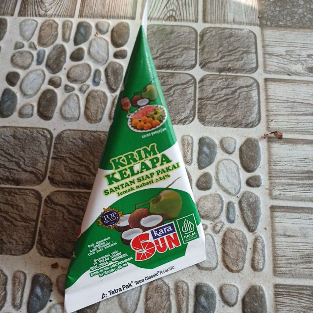 

Sun Kara santan krim kelapa 65 ml