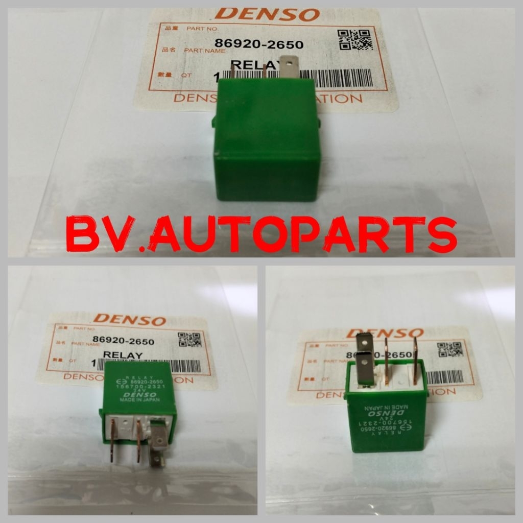 RELAY LAMPU 24VOLT K4 HINO LOHAN BEST QUALITY