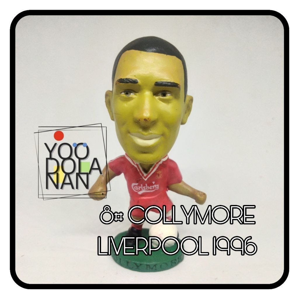 8# COLLYMORE - LIVERPOOL 1996 CORINTHIAN PROSTARS FIGURE PEMAIN BOLA