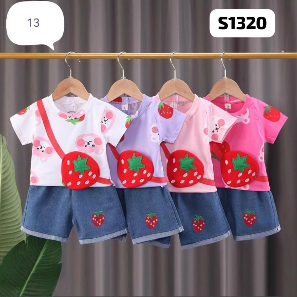 Stelan anak perempuan hotpans#stelan import anak perempuan