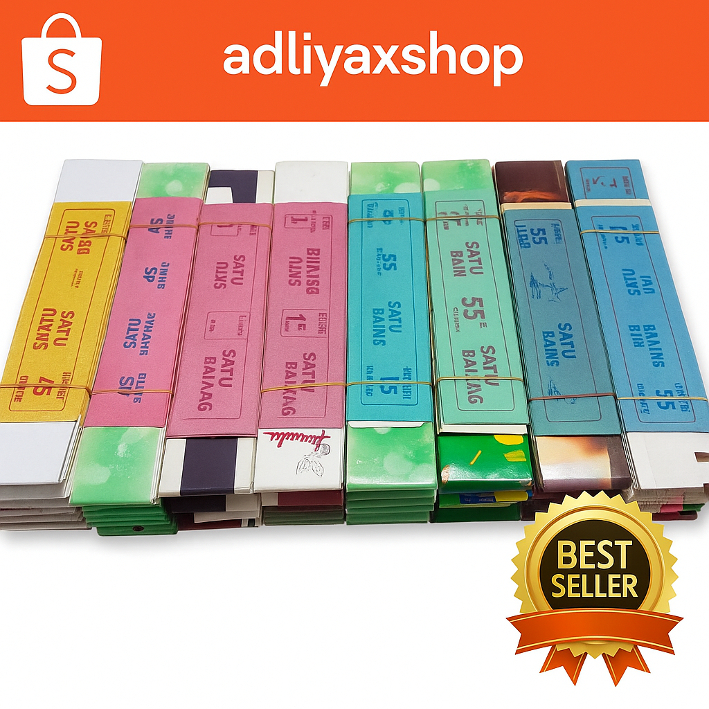 

Kertas manila mainan cabutan kosongan isi 500 dagangan warungan