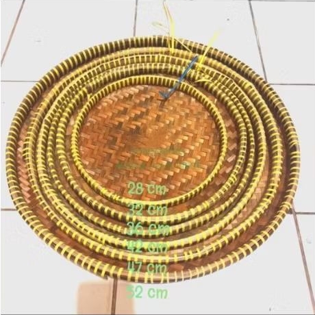 Tampah jawa/Tampah bambu ukuran kecil sampai sedang