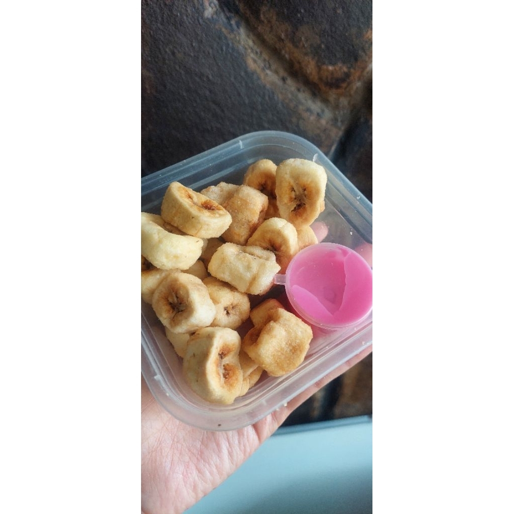 

Pisang Colek rasa stroberi