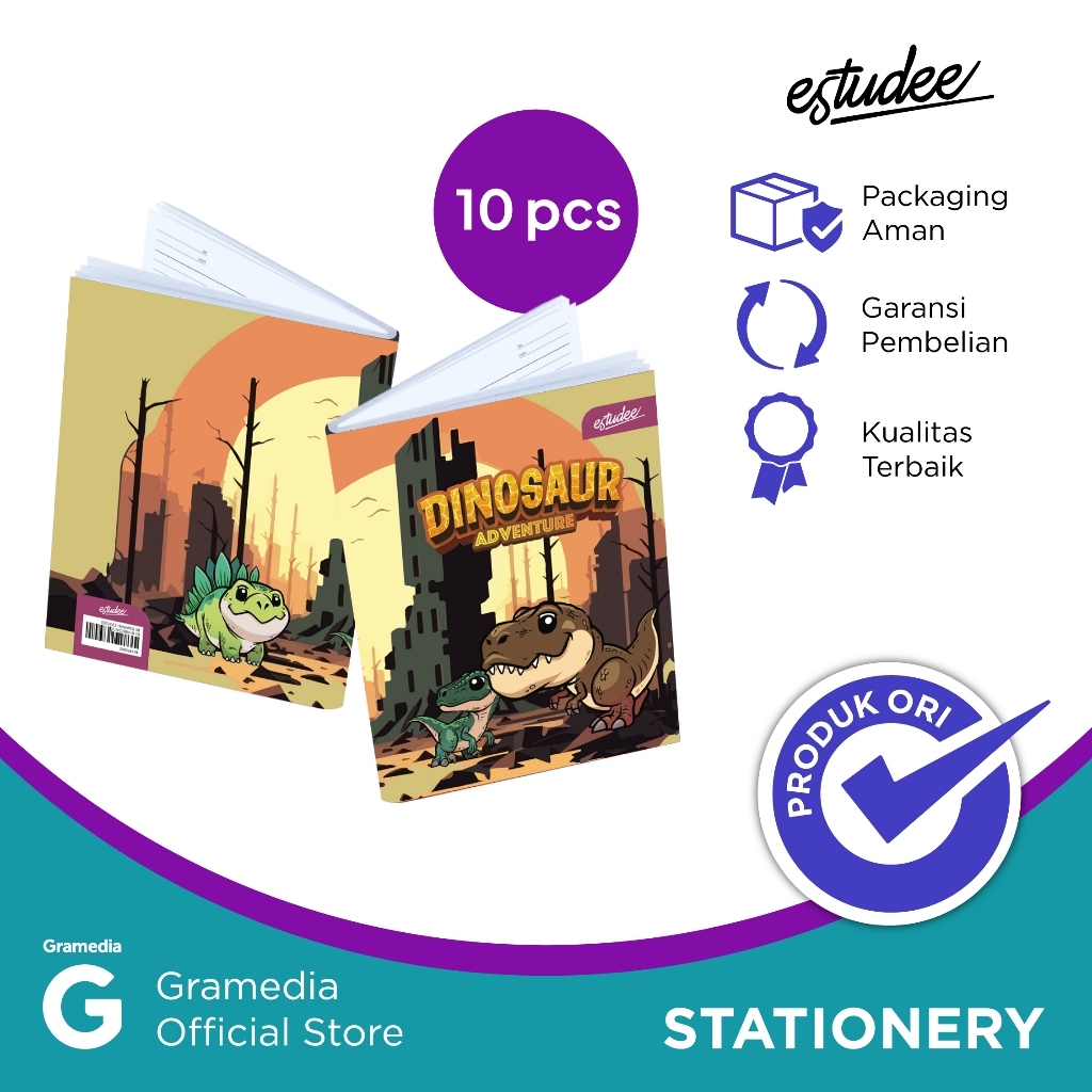 

(Original) Gramedia Pekanbaru - Estudee J Kwarto 58 Dino Isi 10