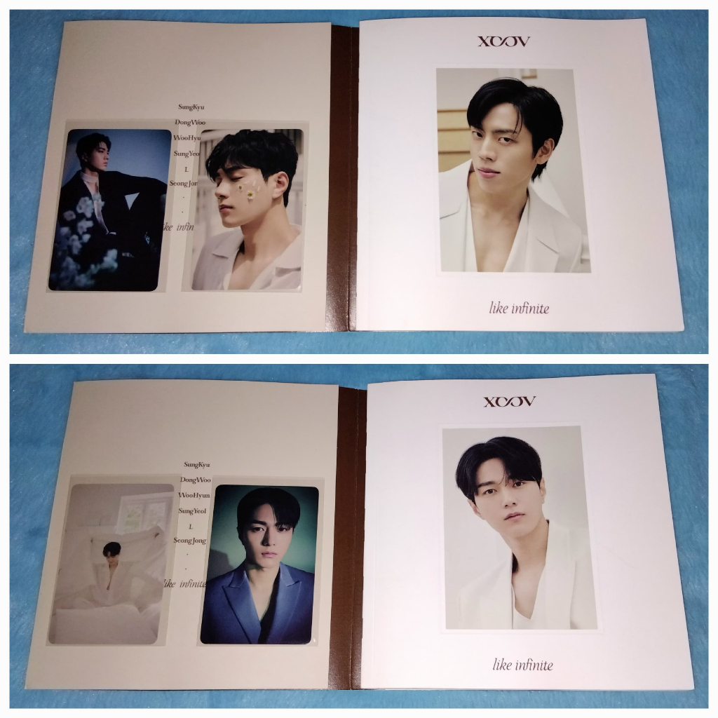 Kim Myungsoo L Jang Dongwoo INFINITE Like Infinite Anniversary Ver Album Only Official