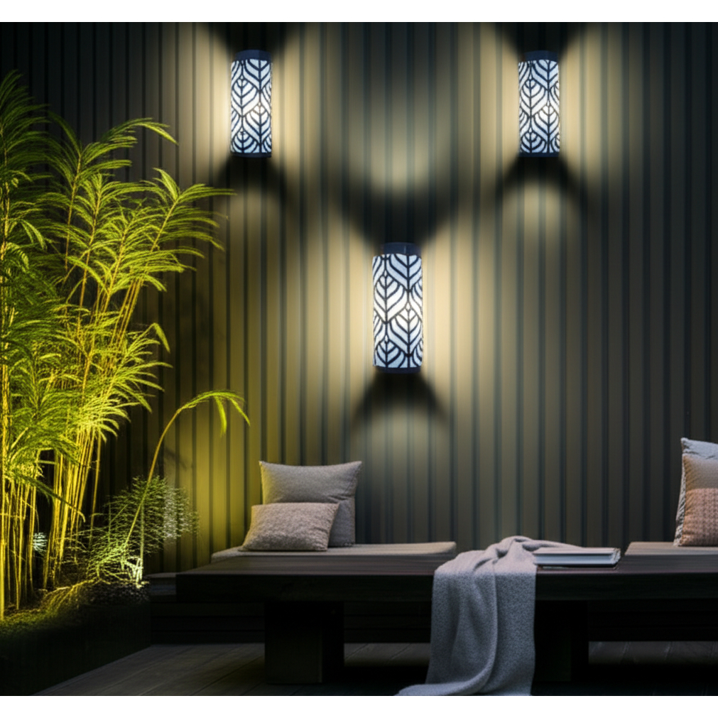 Luminara Home Lampu Hias Dinding Daun | Wall Lamp Dekorasi Ruang Tamu Kamar