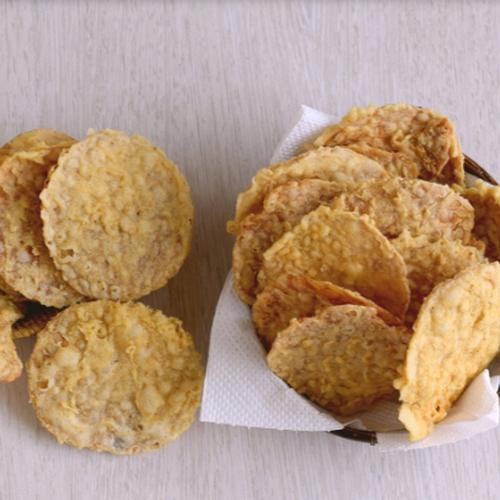 

KRIPIK TEMPE TEPUNG 200G - Keripik Tempe Tepung Crispy