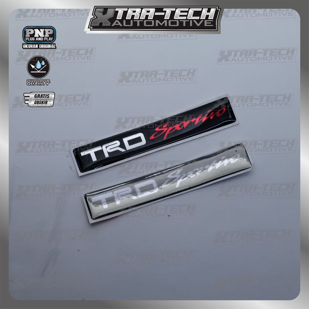 Emblem TRD 7 cm / Emblem Spoiler TRD SPORTIVO / Emblem Bodykit TRD SPORTIVO