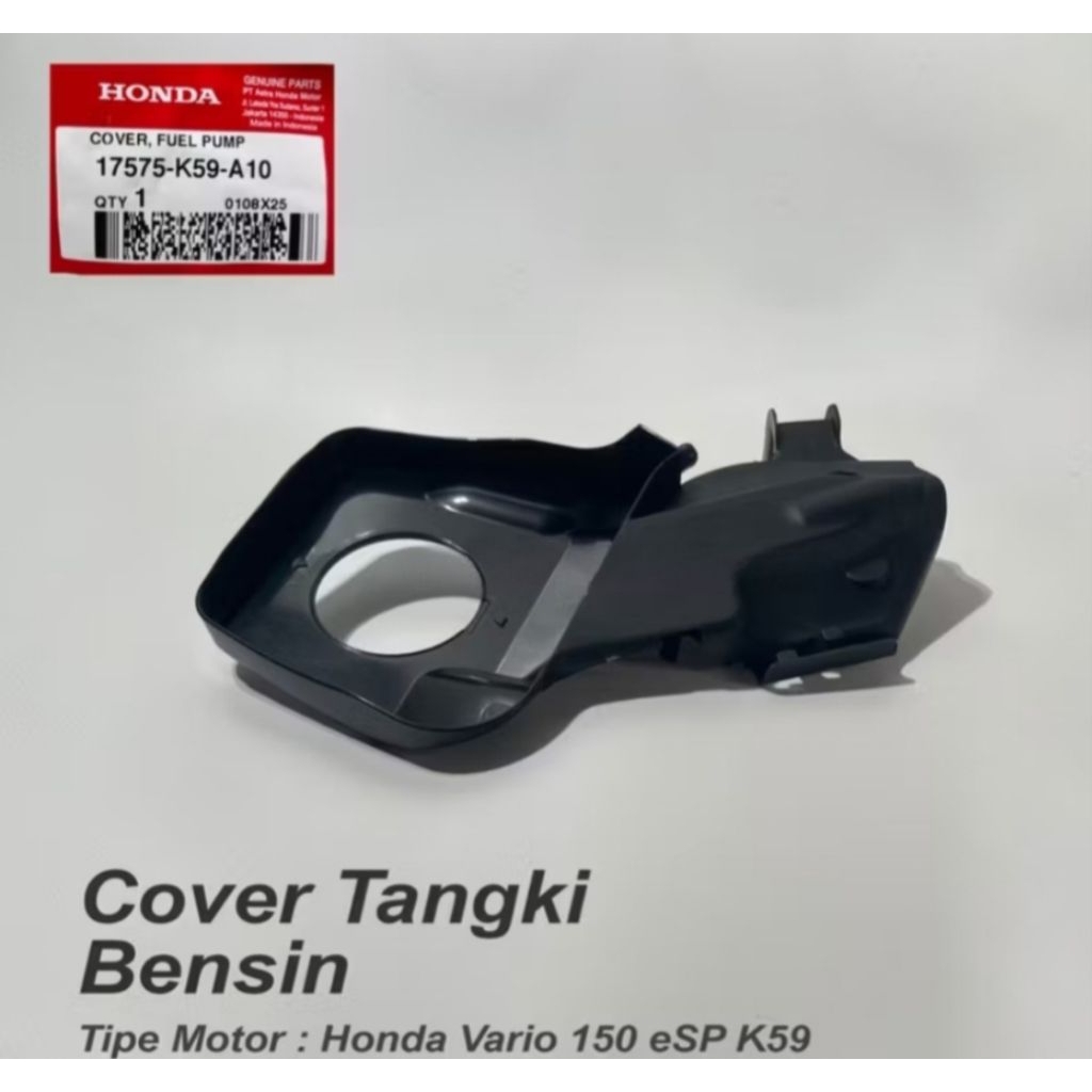Cover Tangki Bensin Honda Vario 150 eSP K59 ori AHM 17575K59A10