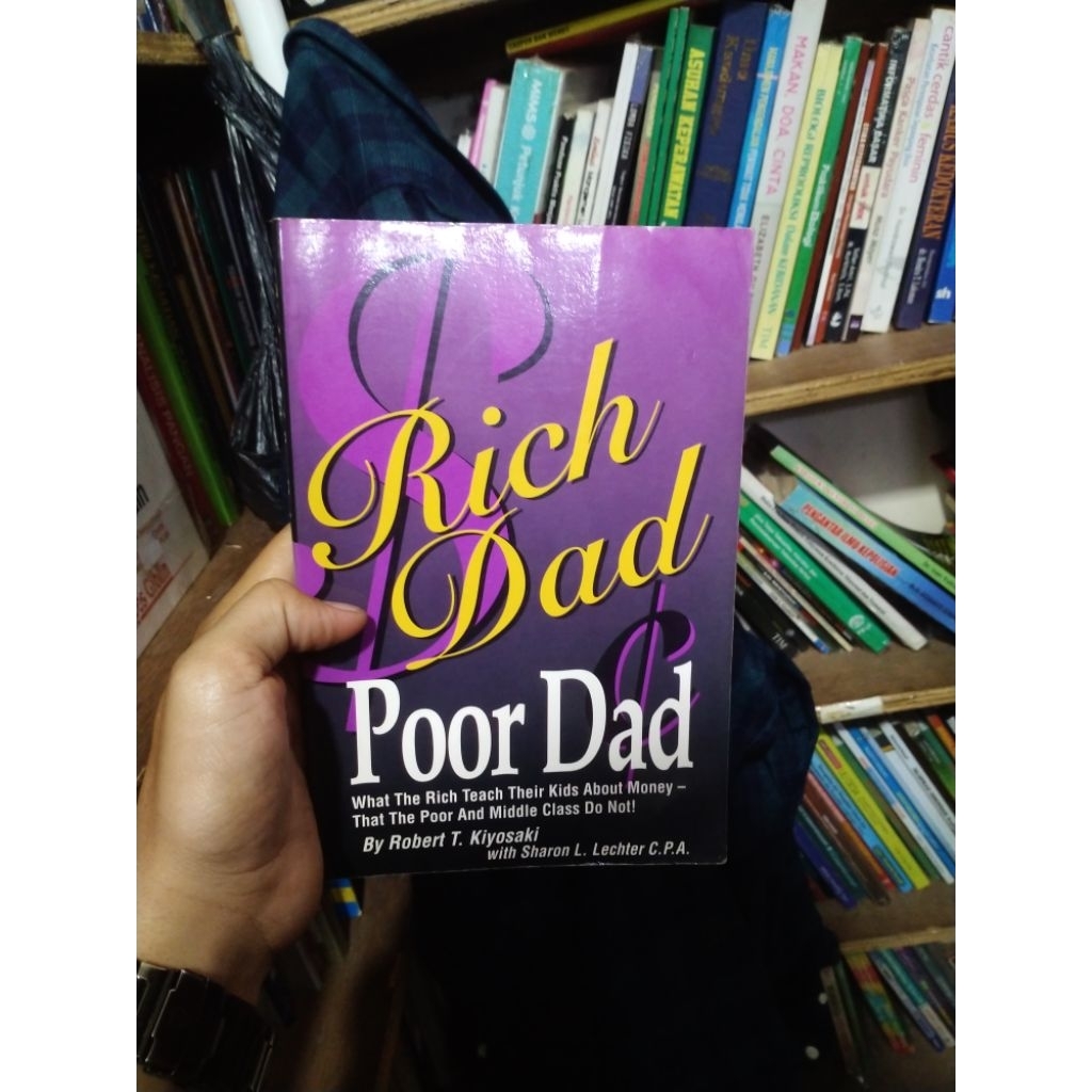 buku import rich dad poor dad by Robert kiyosaki original