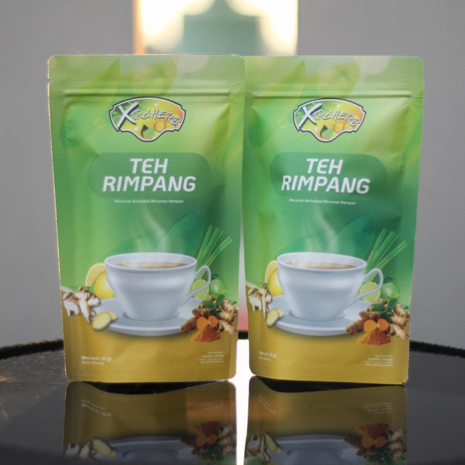 

[Paket 2 Pcs] Teh Rimpang Organik 100% Xtraherb Minuman herbal