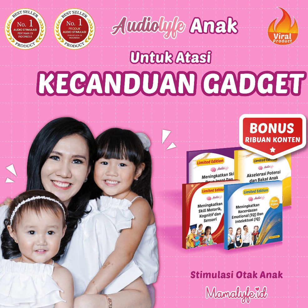 KODE G46N Paket Lengkap Audiolyfe 4 in 1 Untuk Atasi Kecanduan Gadget