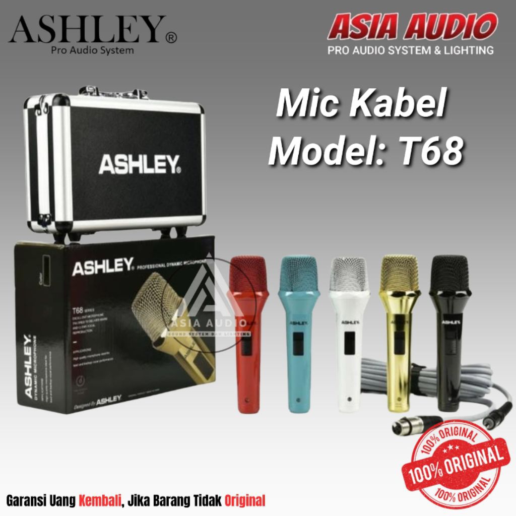 MIC KABEL ASHLEY T68
