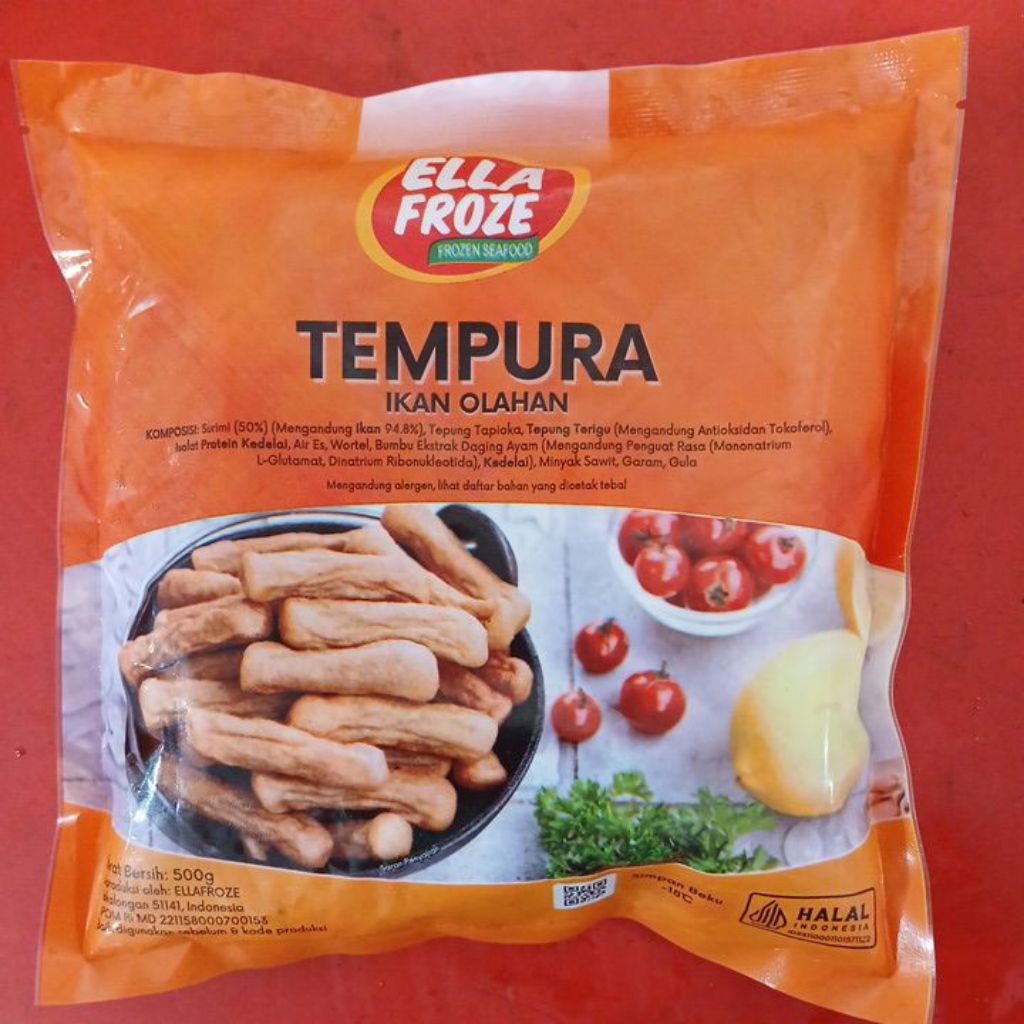 

Ella froze tempura 500gr