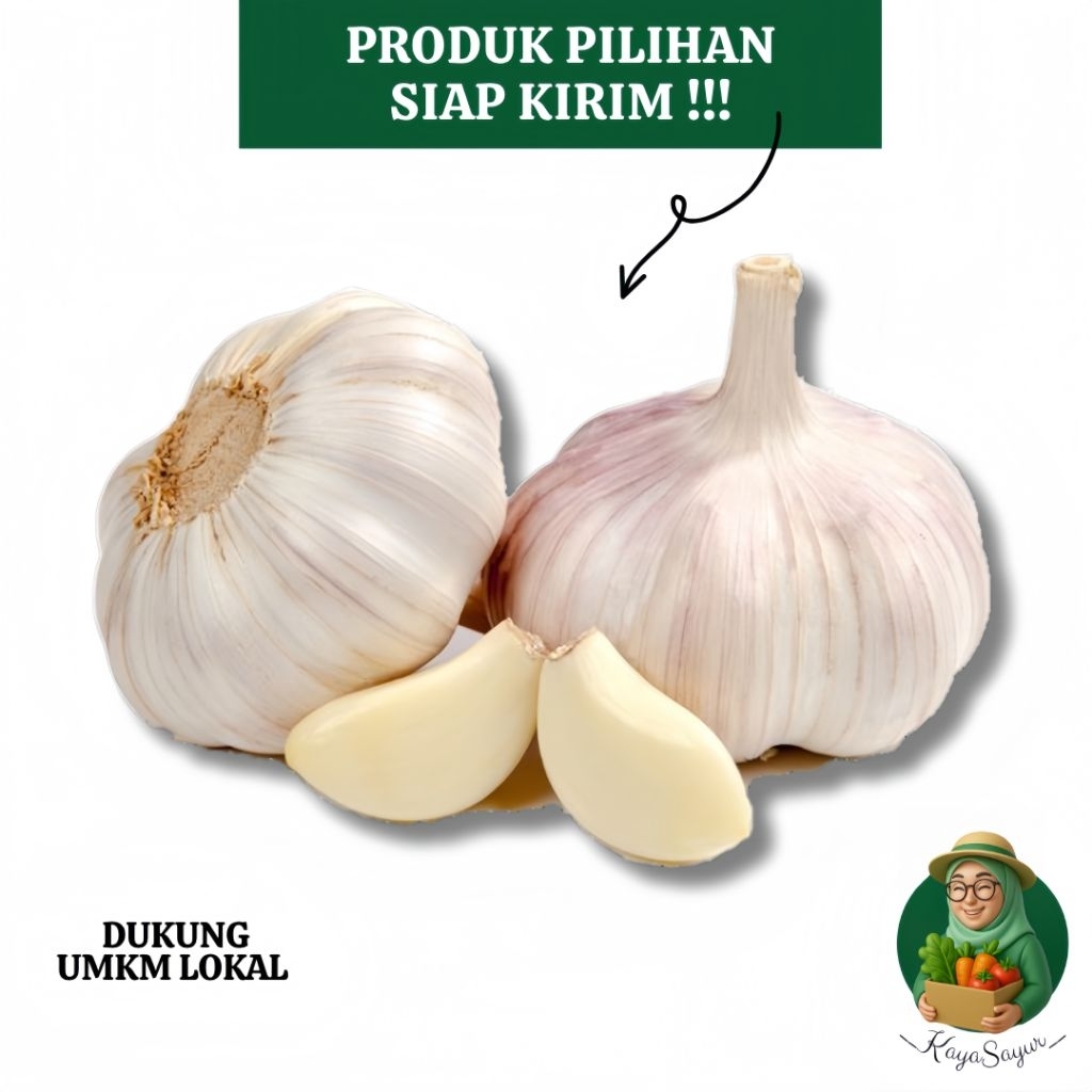 

Bawang Putih Fresh per 1/4kg