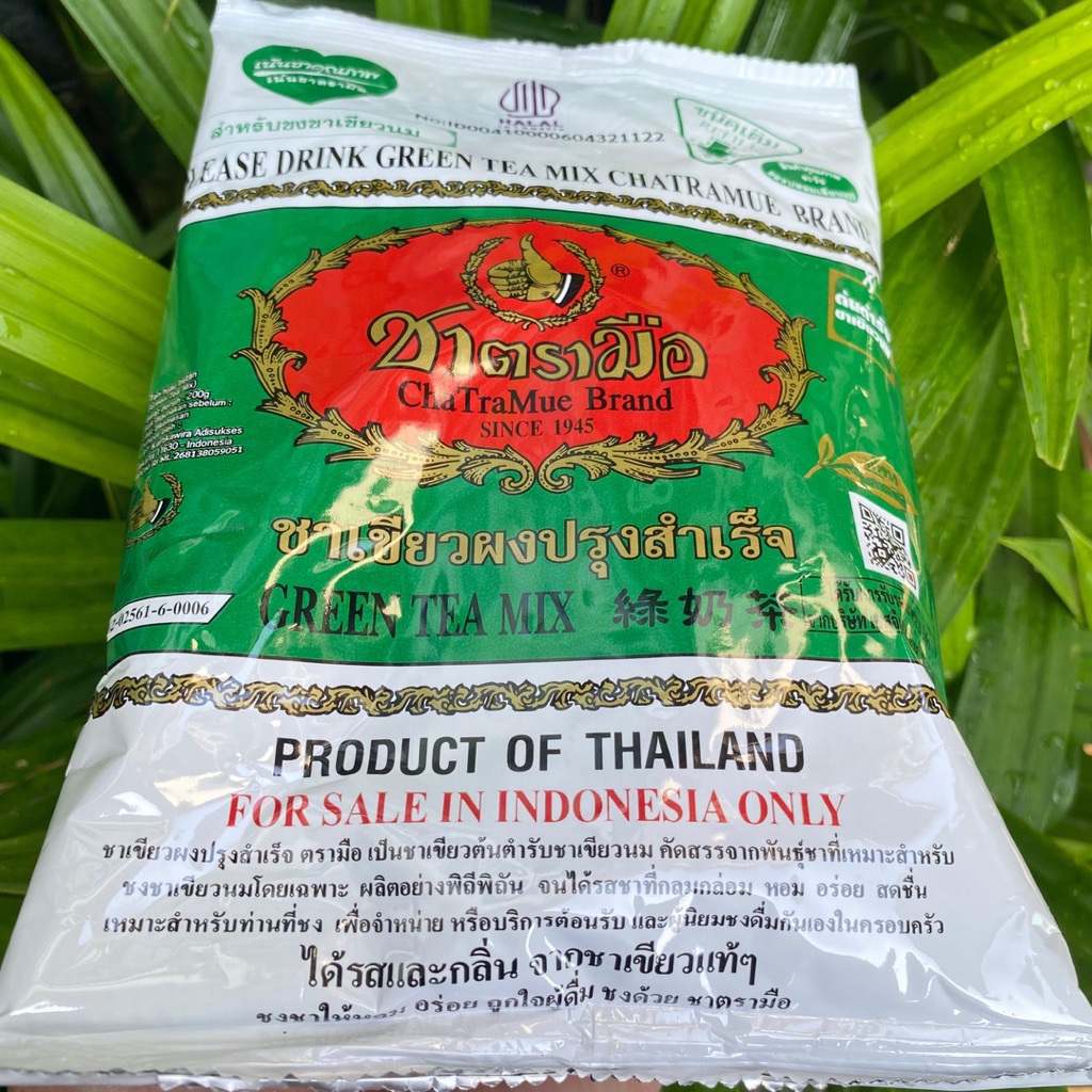 

Thai Green Tea mix Chatramue Brand Teh Hijau 200gr | Exp 2027 ( LANGSUNG KIRIM ) | gudang teh