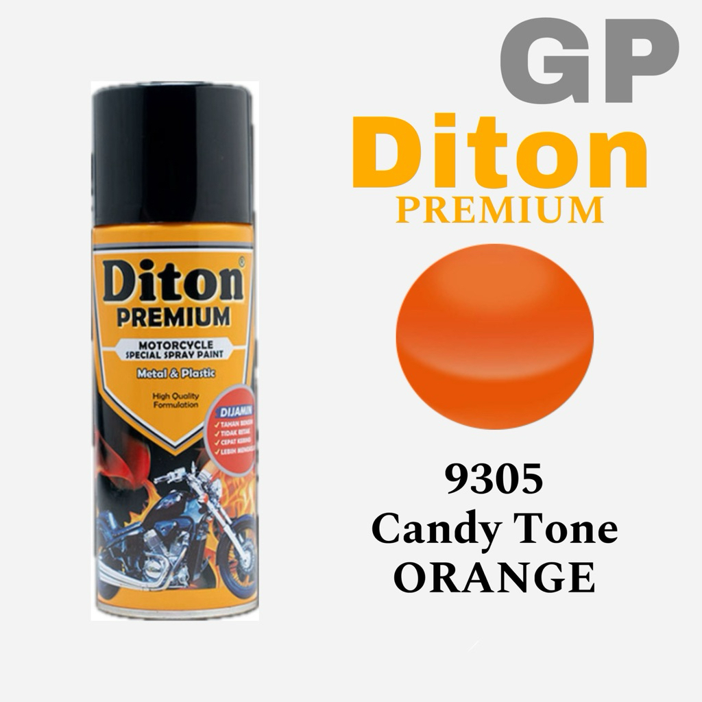 Diton Premium 9305 || Candy Tone Orange || Cat Semprot