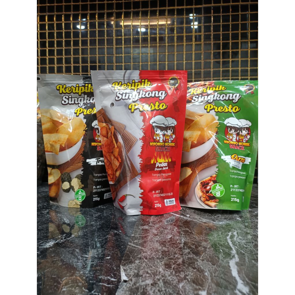 

kripik singkong presto aneka rasa