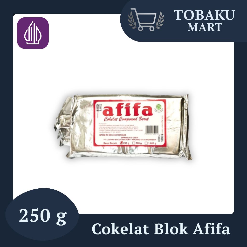 

COKLAT BLOK AFIFA 250 GR / 500 GR / COKELAT COMPOUND PRAKTIS UNTUK BAKING DAN HIASAN KUE / COATING DAN TOPPING PREMIUM