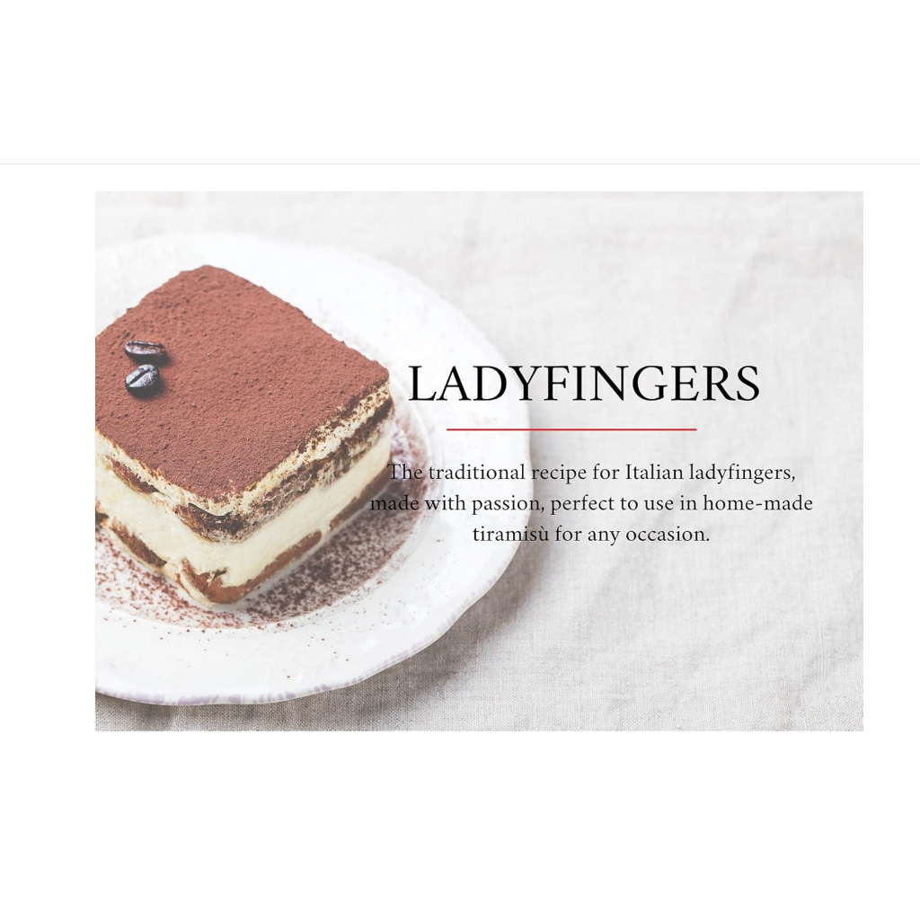 

RB BALOCCO Savoiardi - Biskuit Lady FInger Tiramisu - Ladyfingers Biscuit