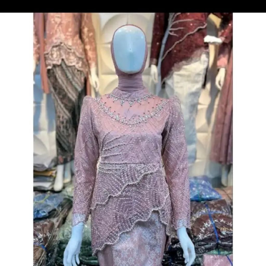 ORIGINAL SET KEBAYA MODREN SET NASWA/ KEBAYA MODREN CASUAL MONICA/ BAJU KEBAYA WISUDA WANITA CANTIK