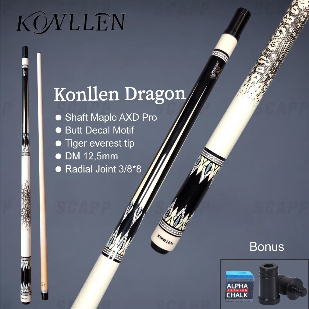 Konllen Dragon Series Cue /stick billiard