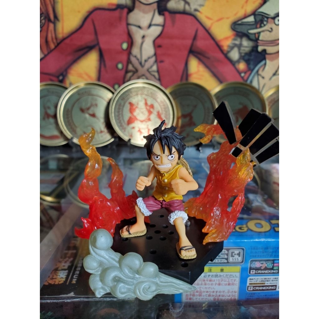 Action figure one piece luffy original banpresto.