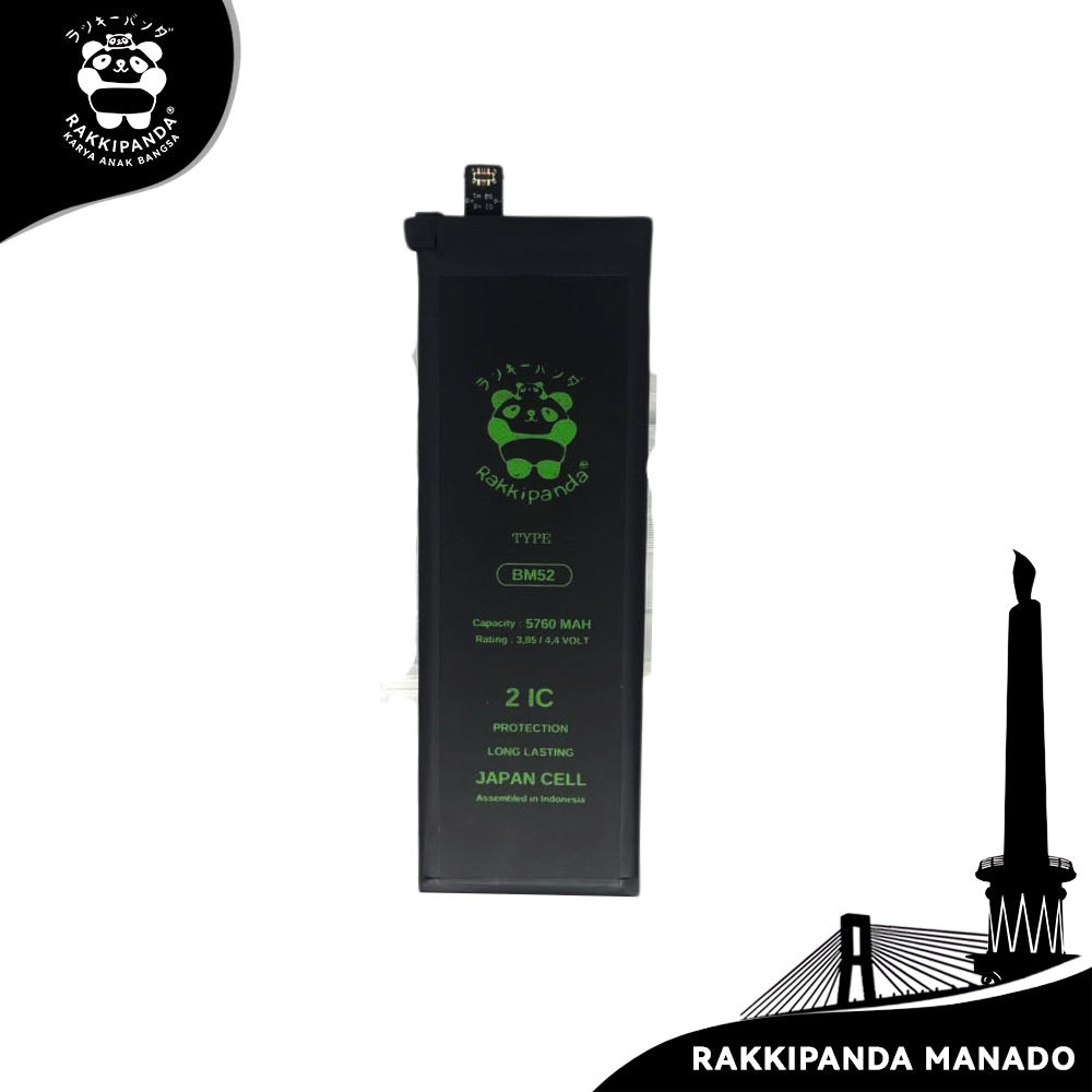 RakkiPanda Baterai HP BM52 Mi Note 10 / Mi Note 10 Pro / Mi Note 10 Lite / Mi CC9 Pro