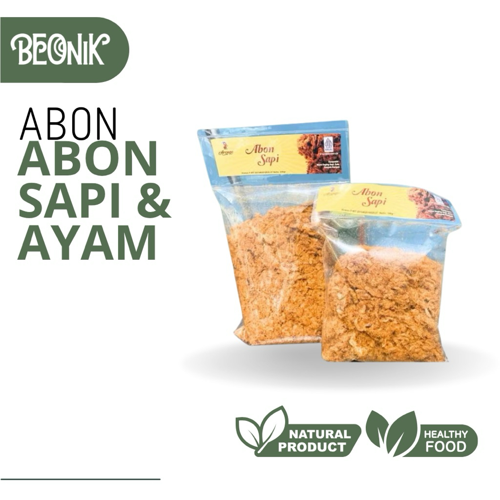 

Abon Sapi dan Abon Ayam