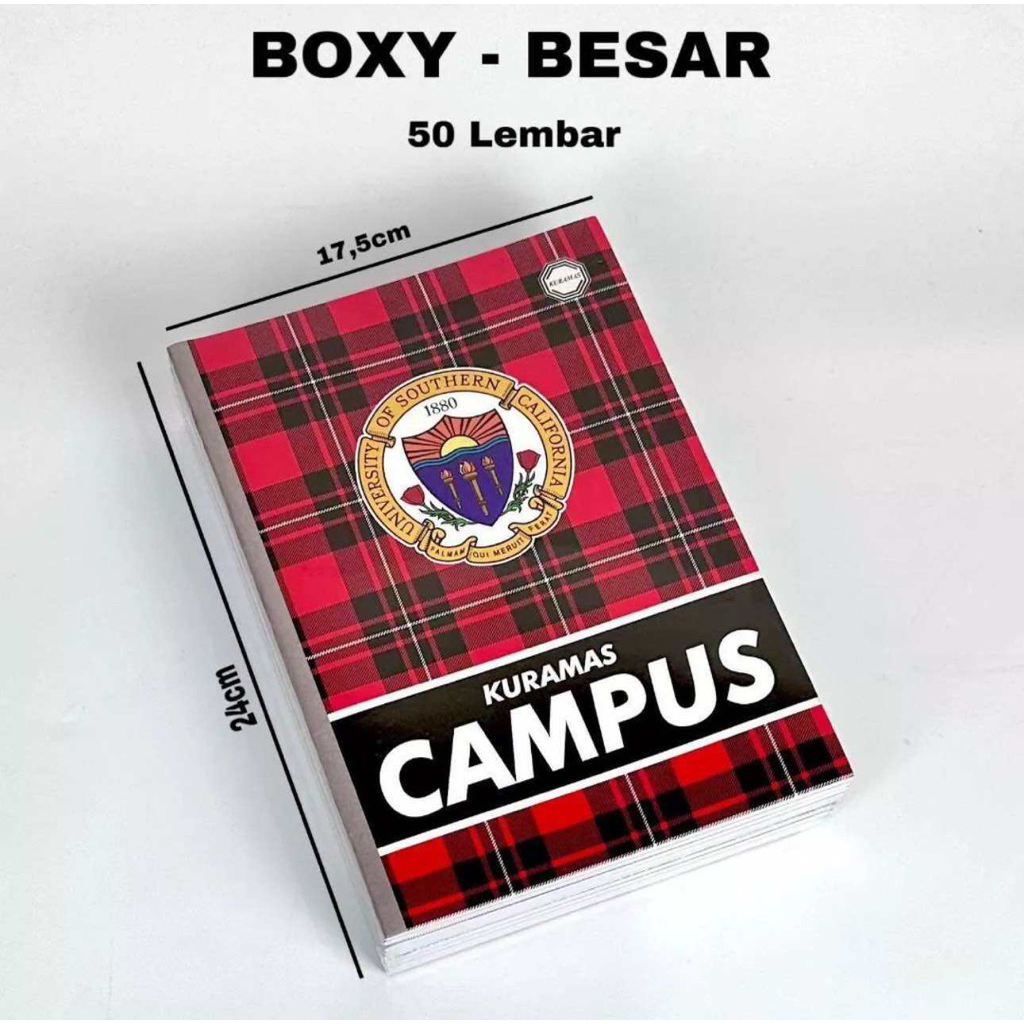 

( 10 Pcs ) Buku Tulis Kuramas 50 Lembar