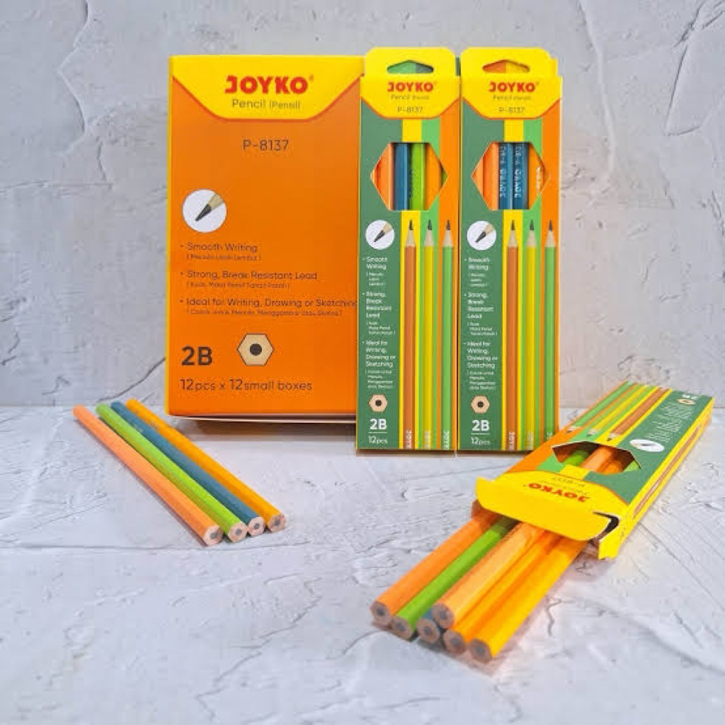 

( 12 Pcs ) Pensil Joyko P-8137 2B