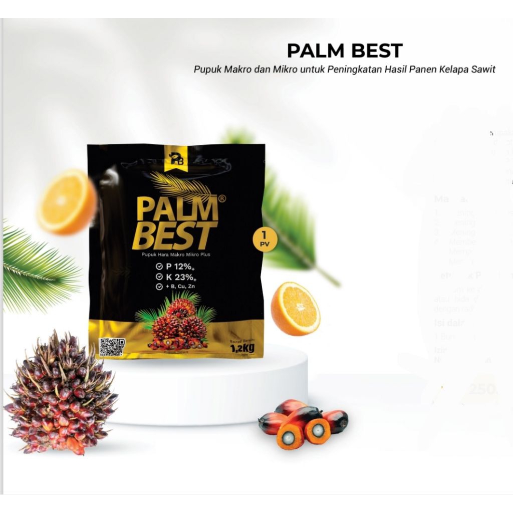 Palm Best Pupuk Makro dan Mikro untuk Peningkatan Hasil Panen Kelapa Sawit