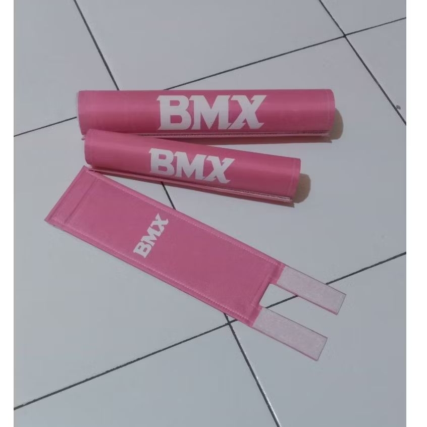 pad bmx busa cover sepeda bmx padset BMX oldschool pink