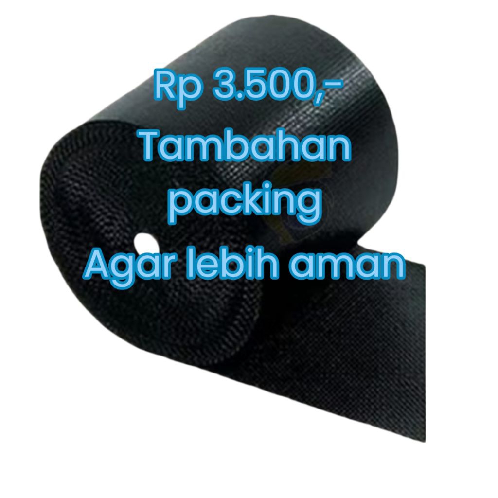 

babble wrap tambahan peking agar paket aman