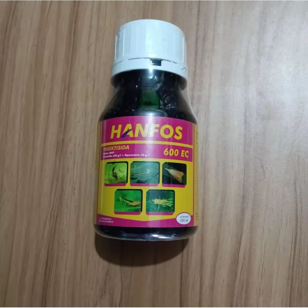 Insektisida HANFOS 600 EC Kemasan 250 ml